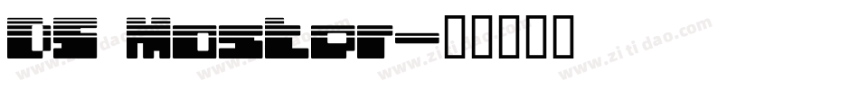 DS Moster字体转换